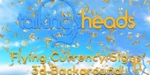 Flying 3d Currency Background Examples