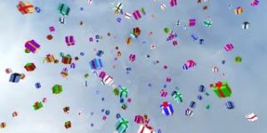 Element 3d – Presents in the Sky Animation