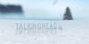 Talking Heads   Logo  Snow Title